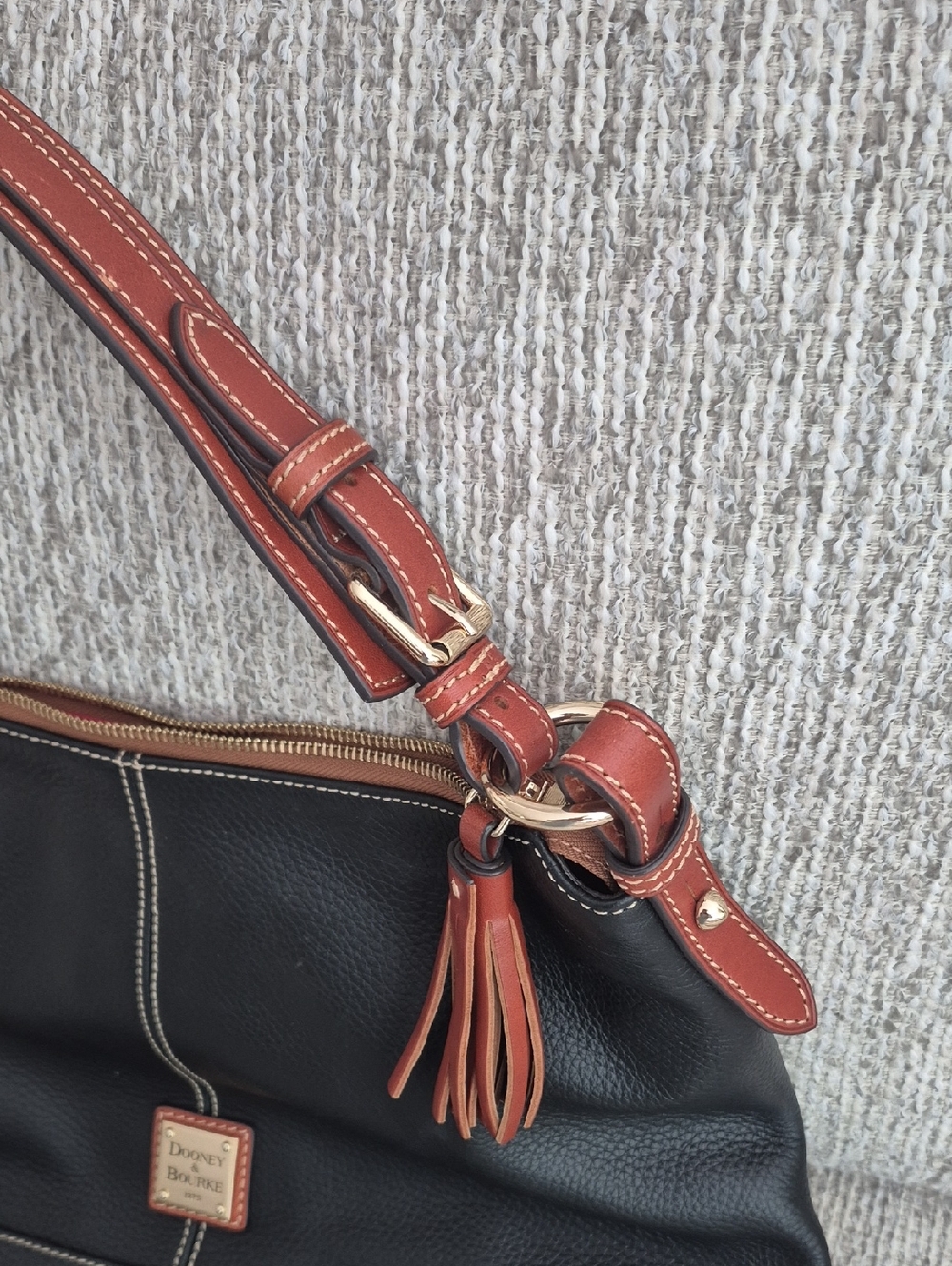DOONEY & BOURKE DARK NAVY SHOULDER BAG & Credit Card PURSE - Picture 2 of 10